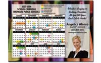 School Calendar Postcards, Postcard