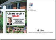 Real Estate Postcards, Remax Real Estate Sign Postcard